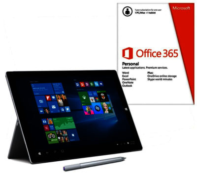 Microsoft Surface Pro 3 12  Tablet - 256 GB with Office 365 Personal